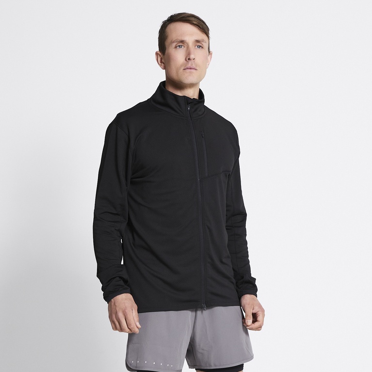 Functional sweater "MS Warm-up Jacket" Black 2